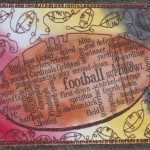 gel medium transfer using a laser print