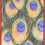 Crayon transfer on polyester