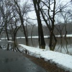 As far as you can go on the bike path