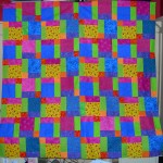 9 patch top Top sewed together (60x60)